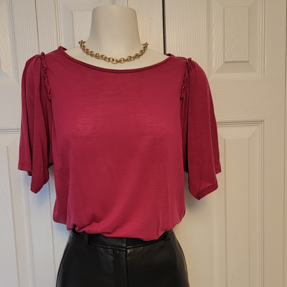 MASSIMO DUTTI Pink Top - Picture 4 of 6